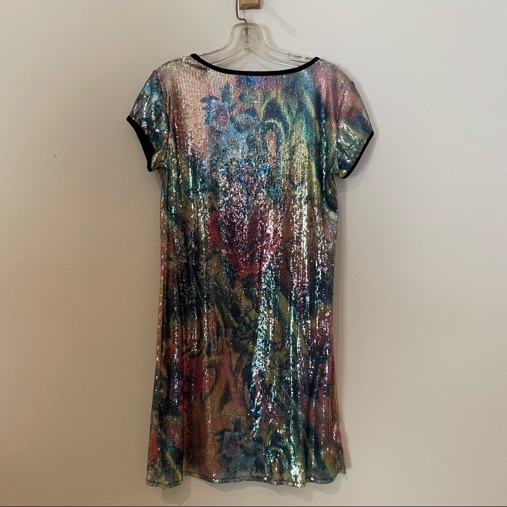 Gorgeous all over sequined dress.